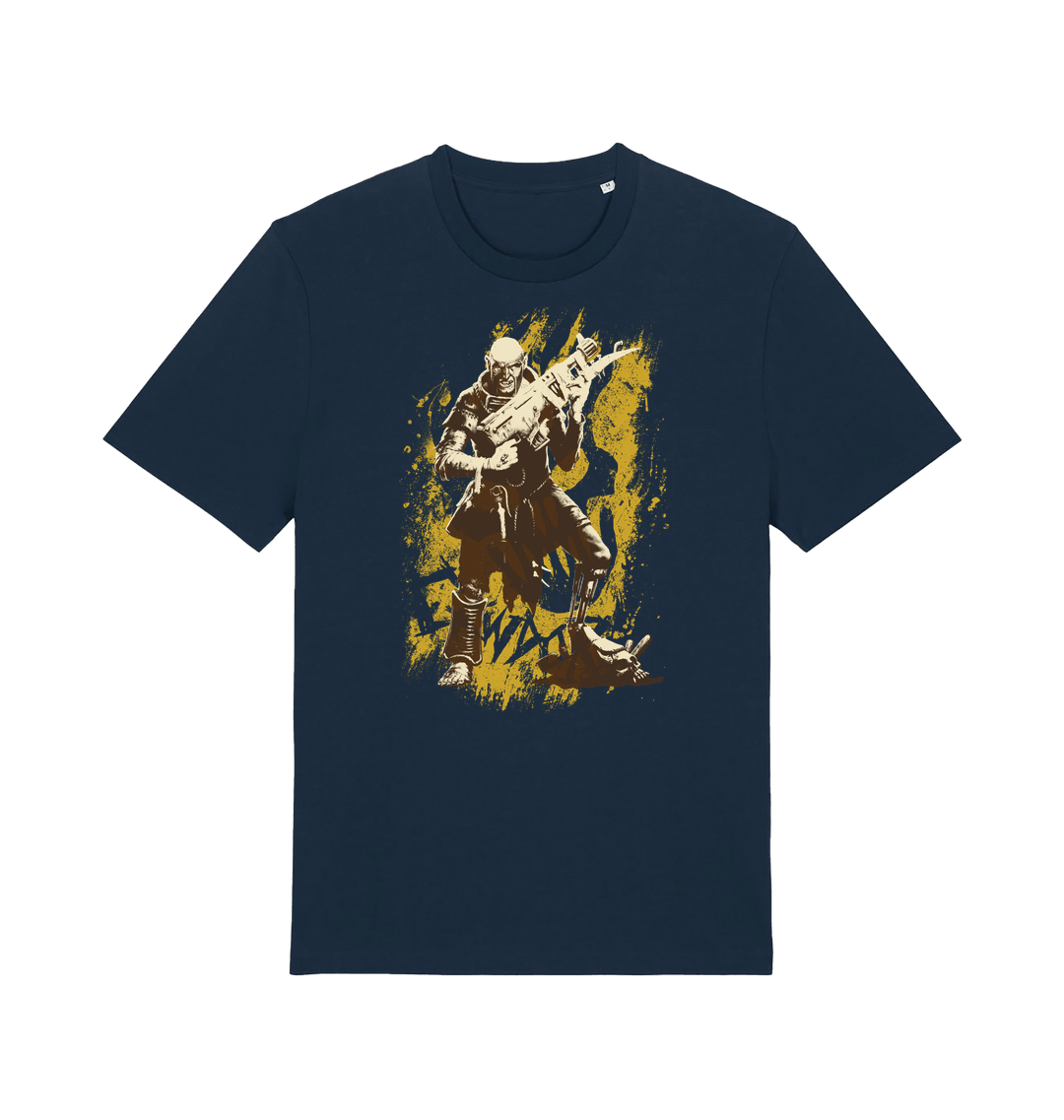French Navy Printed T-shirt